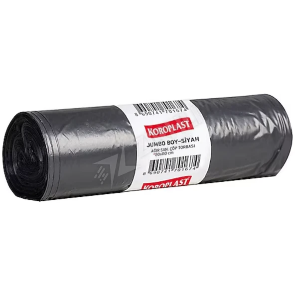 4 ADET Koroplast -Edt- Çöp Torbası Jumbo Boy (80X110) ürün görseli 1