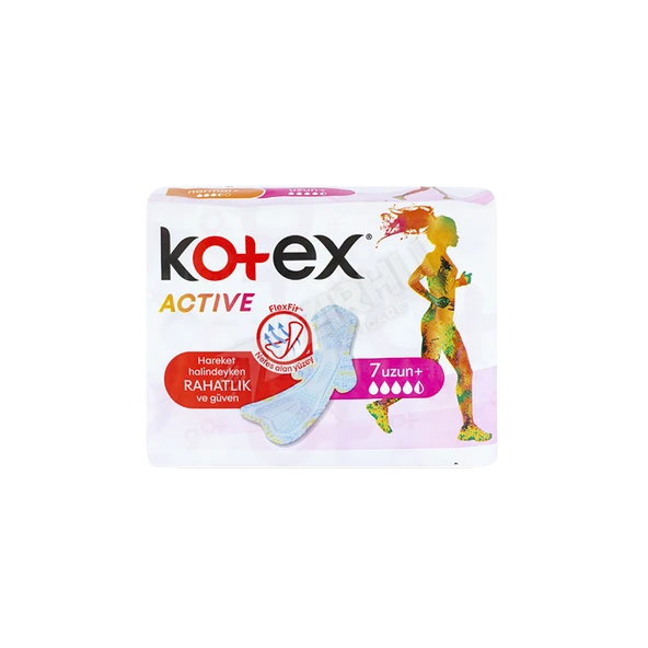 4 ADET Kotex Ultra Uzun Tekli Paket 7'li ürün görseli 1