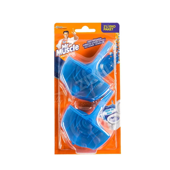 4 ADET Mr.Muscle Aqua Blue Klozet Blok 40 Gr ürün görseli 1
