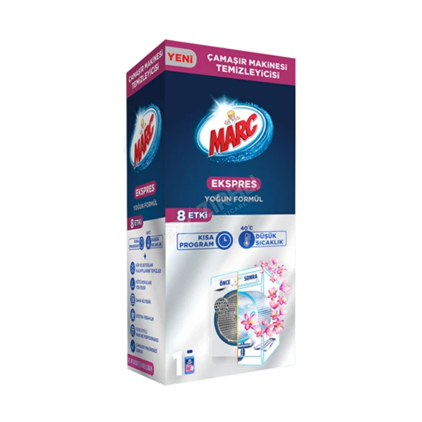 4 ADET Marc Ekspress Çamaşır Makinesi Temizleyicisi 250 Ml ürün görseli 1