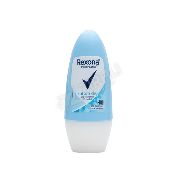 4 ADET Rexona Roll-On Cotton Dry 50Ml ürün görseli 1