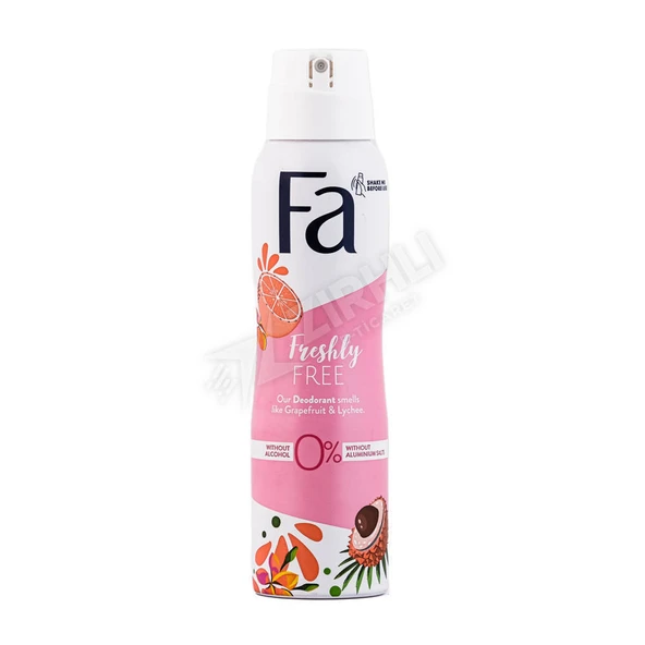 4 ADET Fa  Grapefruit & Lychee Deodorant 150 Ml ürün görseli 1