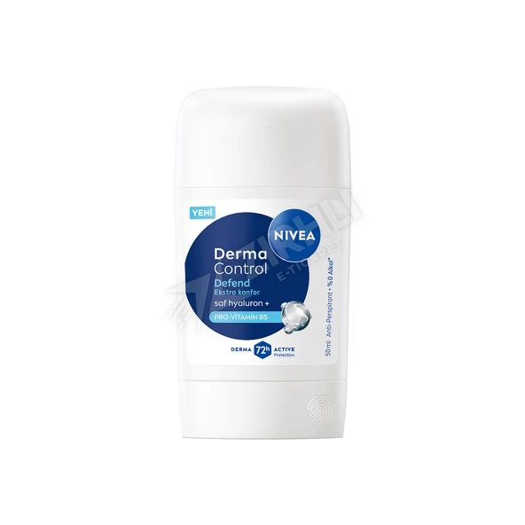 4 ADET Nivea Kadın Stick Deodorant Derma Control Defend 50 Ml ürün görseli 1