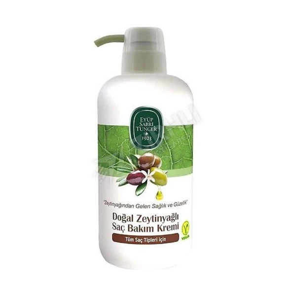 4 ADET Eyüp Sabri Tuncer Doğal Zeytinyağlı Saç Kremi 600 Ml ürün görseli 1