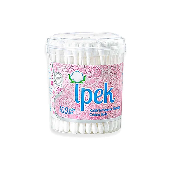 4 ADET İpek Kulak Pamuğu 100  Yuvarlak ürün görseli 1
