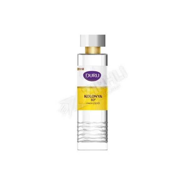 4 ADET Duru Kolonya Cam Şişe Limon 200 Ml ürün görseli 1