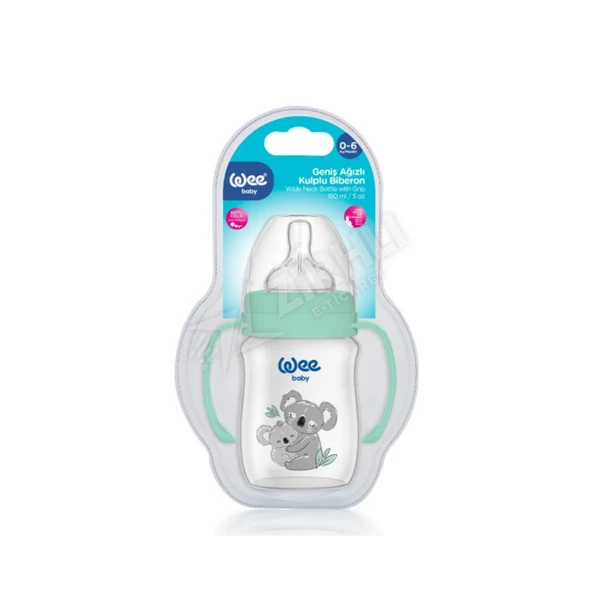 3 ADET Wee Baby Safari Kulplu Pp Biberon 150 Ml ürün görseli 1