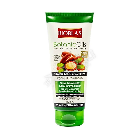 4 ADET Bioblas Krem Maske Argan 200 Ml ürün görseli 1