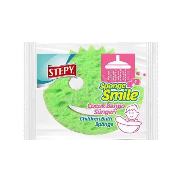 3 ADET Stepy Çocuk Banyo Süngeri ürün görseli 1
