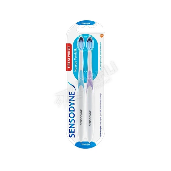 3 ADET Sensodyne Diş Fır.çası 1+1 Hassas Temizlik ürün görseli 1