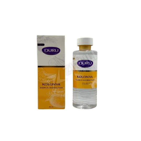 4 ADET Duru Kolonya Cam Şişe Bodrum Mandalinası 200 Ml ürün görseli 1