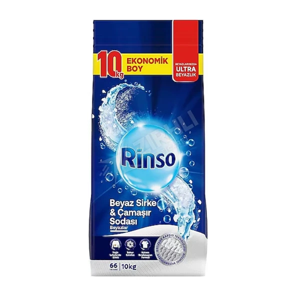 3 ADET Rinso Toz Beyaz Sirke Ve Soda 10 Kg ürün görseli 1