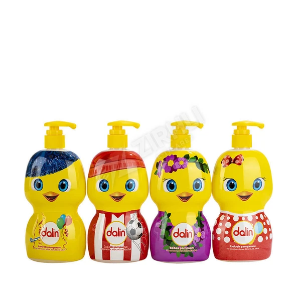 4 ADET Dalin Klasik Civciv Bebe Şampuanı 500 Ml ürün görseli 1