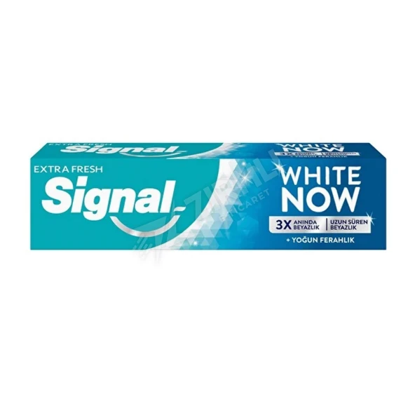 3 ADET Signal White Now Diş Macunu Extra Fresh 50 Ml ürün görseli 1