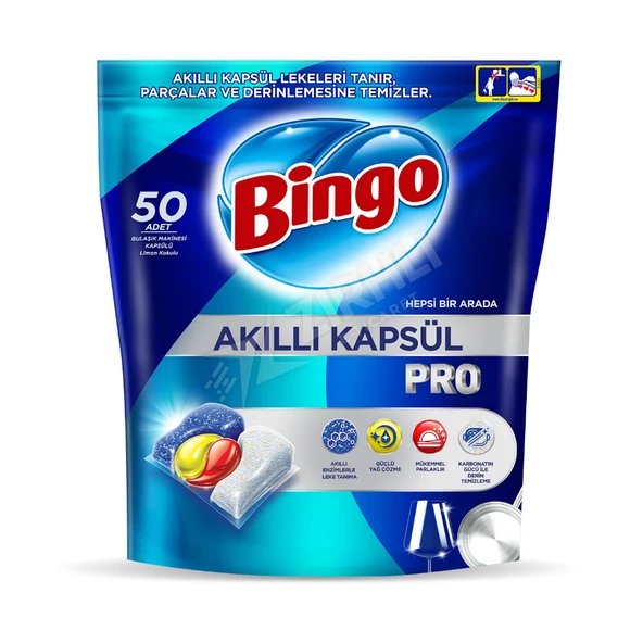 4 ADET Bingo Pro Akıllı Kapsül 50'li ürün görseli 1