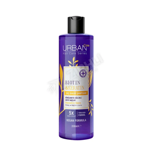 3 ADET Urban Care Biotin & Keratin Saç Bakım Şampuanı 350 Ml ürün görseli 1