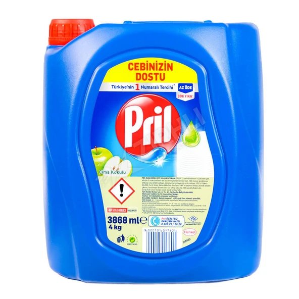 3 ADET Pril Sıvı Elma 4 Kg ürün görseli 1