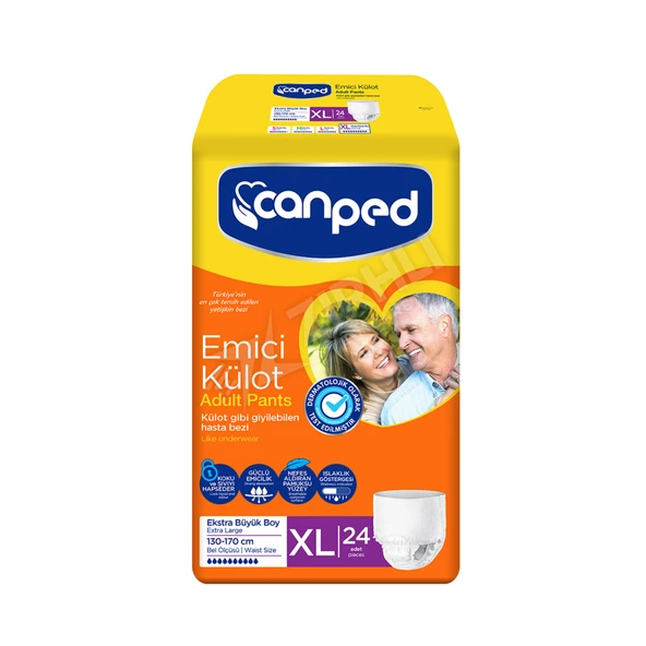 4 ADET Canped Emici Külot Xl Boy 24'Lü ürün görseli 1