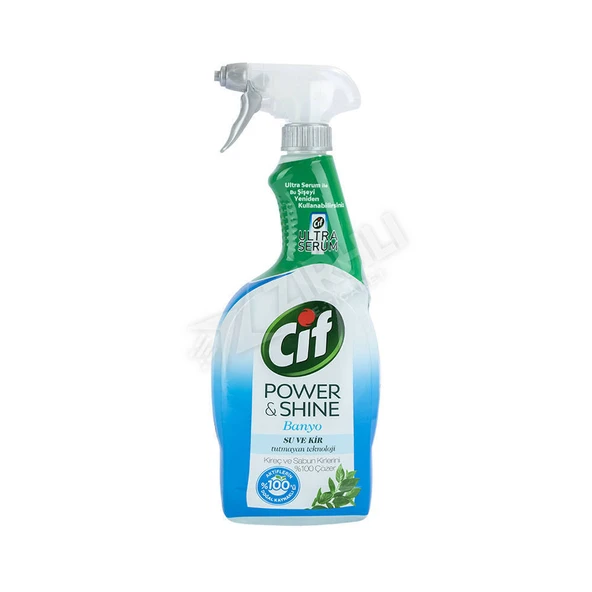 4 ADET Cif Power & Shine Banyo Temizleyici Sprey 750 Ml ürün görseli 1