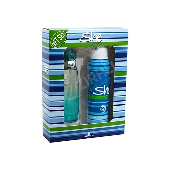 3 ADET She Cool (Edt+Deo) Set ürün görseli 1