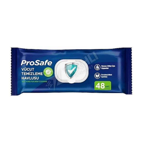 3 ADET Prosafe Vucut Temizleme Havlusu 50'Li ürün görseli 1