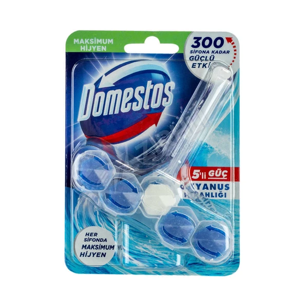 4 ADET Domestos Wc Blok Okyanus Ferahlığı 55 Gr ürün görseli 1