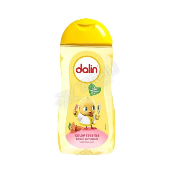 4 ADET Dalin Kolay Tarama Badem Bebe Şampuan 200 Ml ürün görseli 1