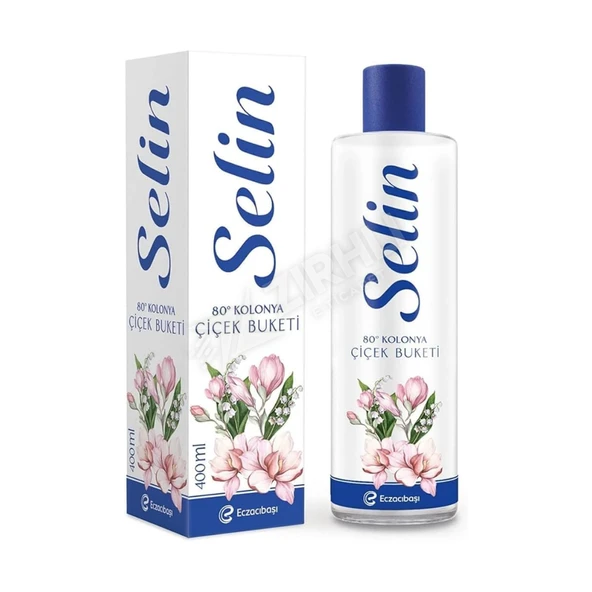 3 ADET Selin Kolonya  Çiçek Buketi 400 Ml Pet ürün görseli 1
