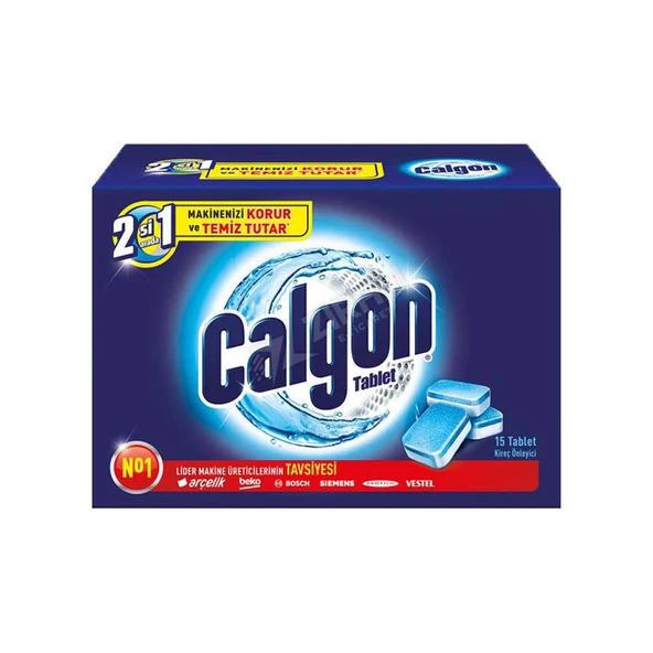 4 ADET Calgon Tablet 15 Li ürün görseli 1