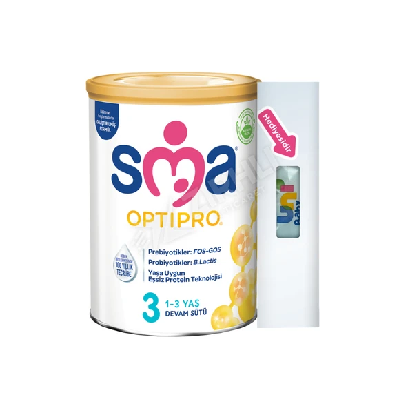 3 ADET Sma Optipro No:3 800 Gr (Islak Mendil Hediyeli) ürün görseli 1
