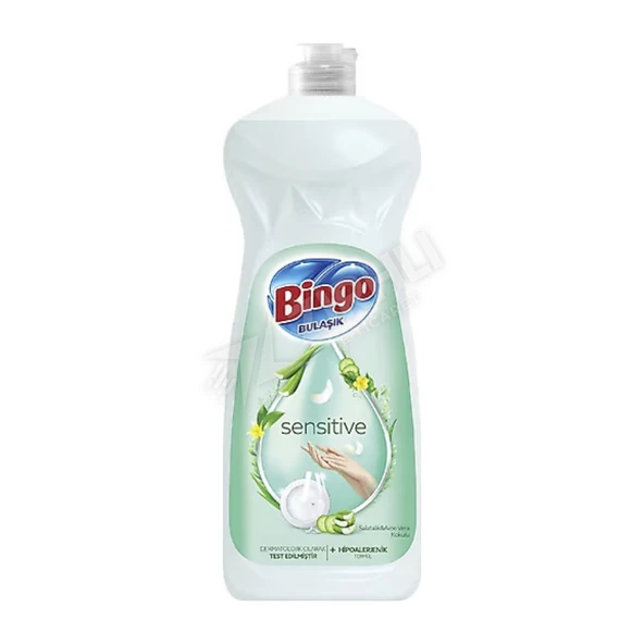 4 ADET Bingo Sıvı Bulaşık Deterjanı Sensitive 650 Ml ürün görseli 1