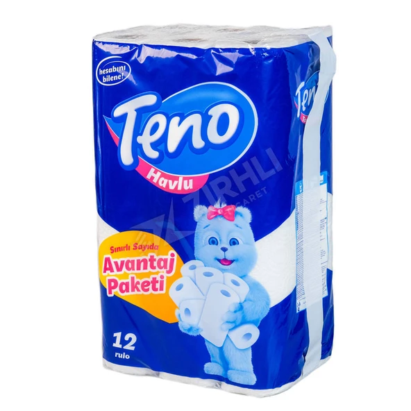 3 ADET Teno Kağıt Havlu 12'Li ürün görseli 1