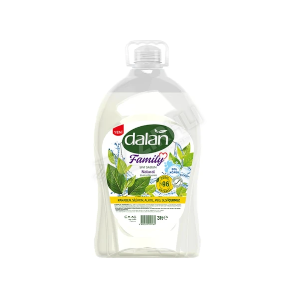 4 ADET Dalan Family Sıvı Sabun Natural 3000 Ml ürün görseli 1