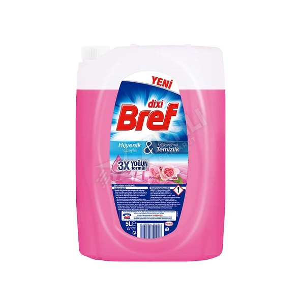 4 ADET Bref Yüzey Temizleyici 5 Lt Gül ürün görseli 1