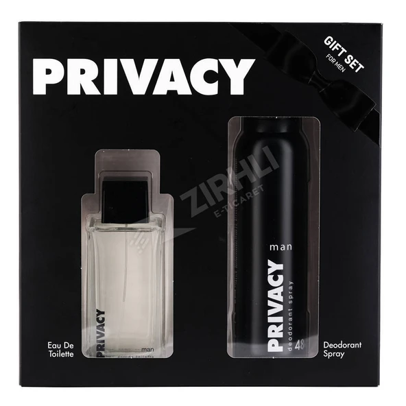 3 ADET Privacy Set (Edt 100 Ml + Deo 150 Ml) Aromel Men ürün görseli 1