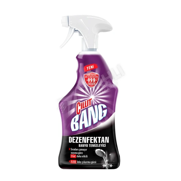 4 ADET Cillit Bang Antibakteriyel Çamaşır Suyu Katkılı Banyo 750 Ml ürün görseli 1
