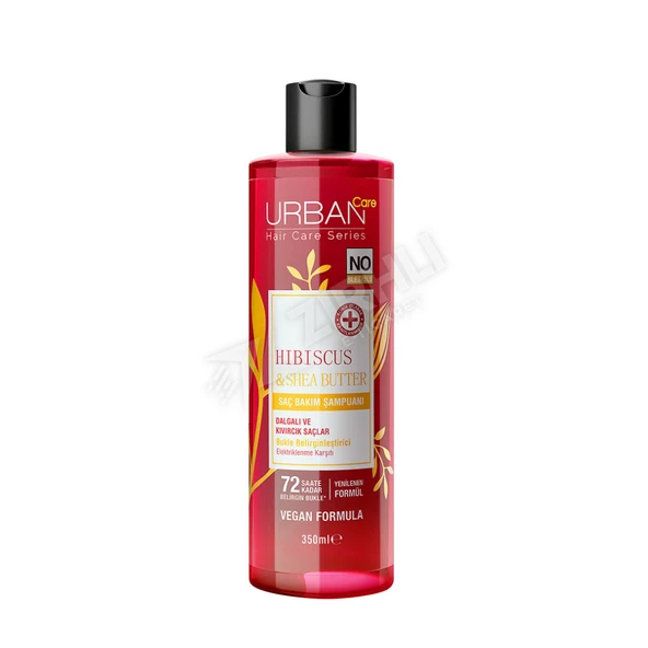 3 ADET Urban Care Twisted Curls Hibiscus & Shea Butter Saç Bakım Şampuanı 350 Ml ürün görseli 1