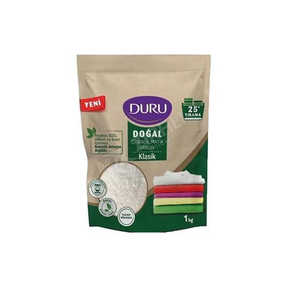 4 ADET Duru Klasik Sabun Doğal Granülmatik 1000 Gr ürün görseli 1