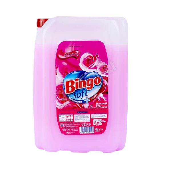 4 ADET Bingo Soft Gül Pembe 5 Lt ürün görseli 1