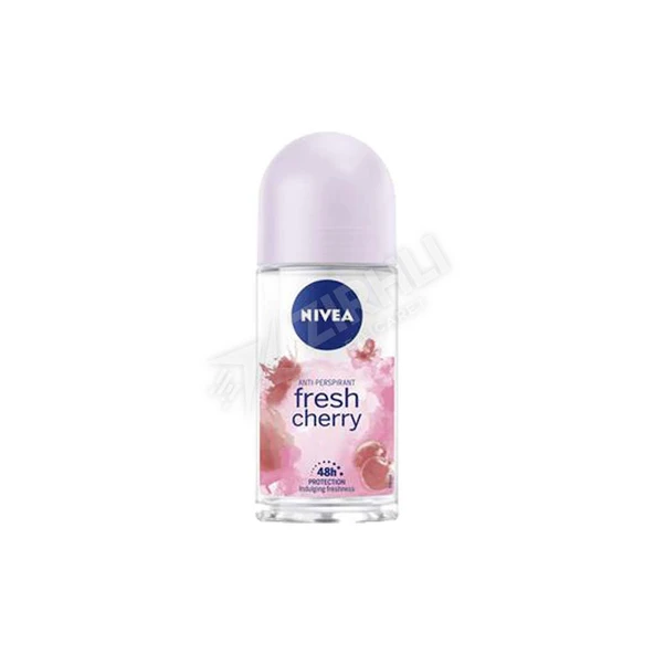 3 ADET Nivea Roll-On Fresh Cherry Kadın 50 Ml ürün görseli 1