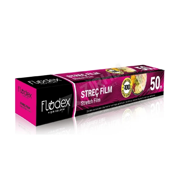 3 ADET Flodex Streç Film 50 Mt ürün görseli 1