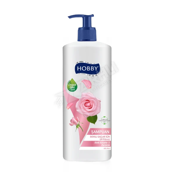 3 ADET Hobby Boyalı Saçlar İçin Şampuan Gül Özlü 1000 Ml ürün görseli 1