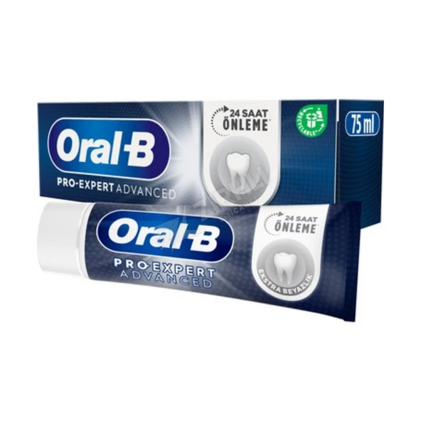 3 ADET Oral-B Pro-Expert Diş Macunu Extra Beyazlık 75 Ml ürün görseli 1