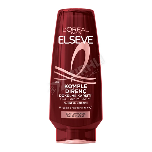 3 ADET Elseve Komple Direnç Dökülme Karşıtı Saç Kremi 250 Ml ürün görseli 1