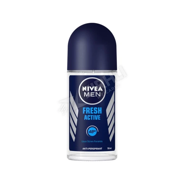 3 ADET Nivea Men Roll-On Fresh Active 50 Ml ürün görseli 1