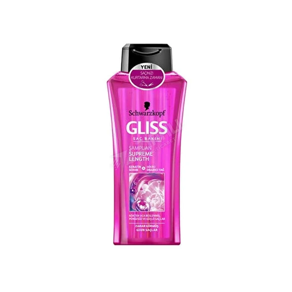 3 ADET Gliss Supreme Lenght Şampuan 400 Ml ürün görseli 1
