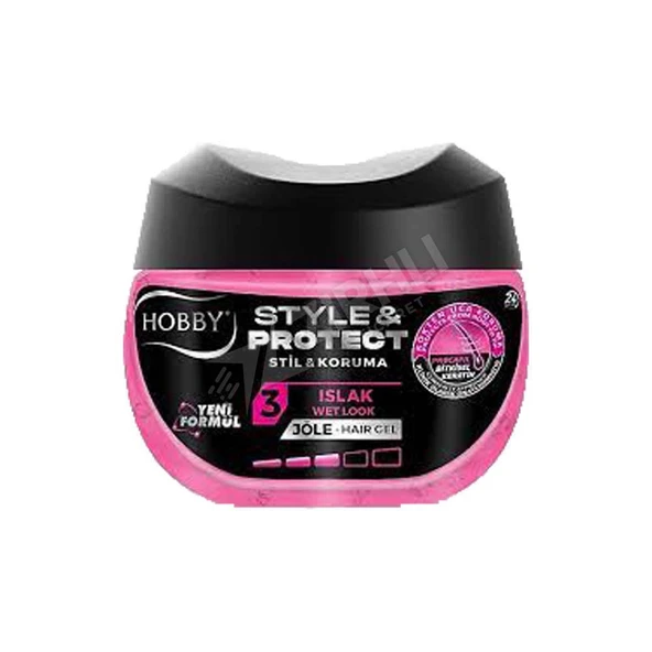 3 ADET Hobby S&P Saç Jeli Islak 400 Ml ürün görseli 1