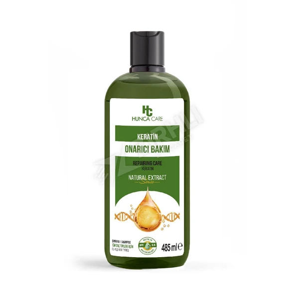 3 ADET Hunca Keratin Şampuan 485 Ml ürün görseli 1
