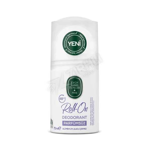 3 ADET Eyüp Sabri Tuncer Parfümsüz Roll-On 75 Ml ürün görseli 1