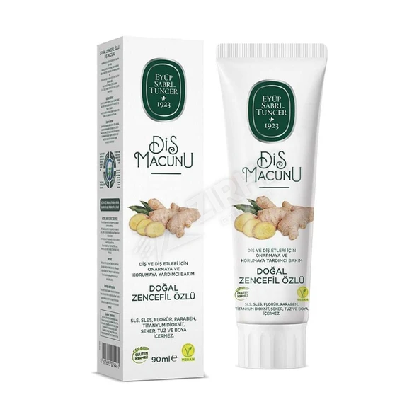 3 ADET Eyüp Sabri Tuncer Diş Macunu Zencefil 90 Ml ürün görseli 1